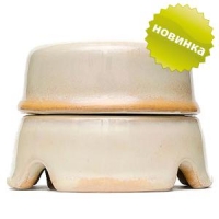 Распаячная коробка большая цвет: бежевый